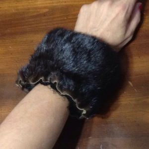 Auth Mink Cuffs
